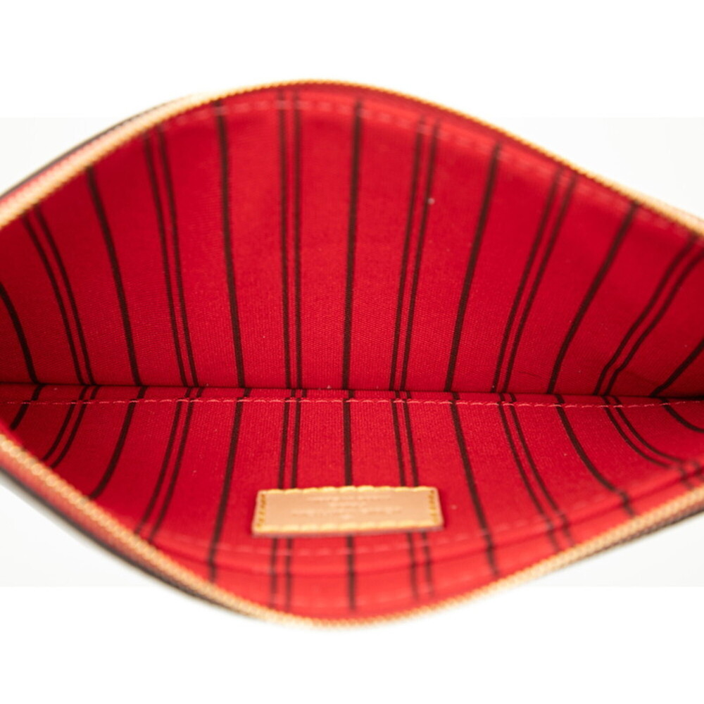 LOUIS VUITTON Brown Monogram Neverfull MM Pouch - Picture 4 of 5